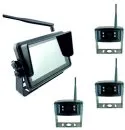 7" Profi-HD KI Funk Kamerasystem 3x HD Funk Kamera
